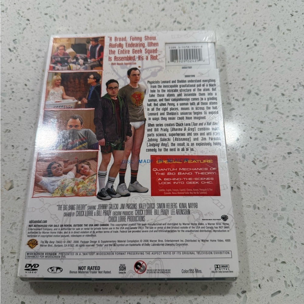 Big Bang Theory DVDs Seasons 1,2,&3 Full Seasons Brand New Sealed - Picture 5 of 7